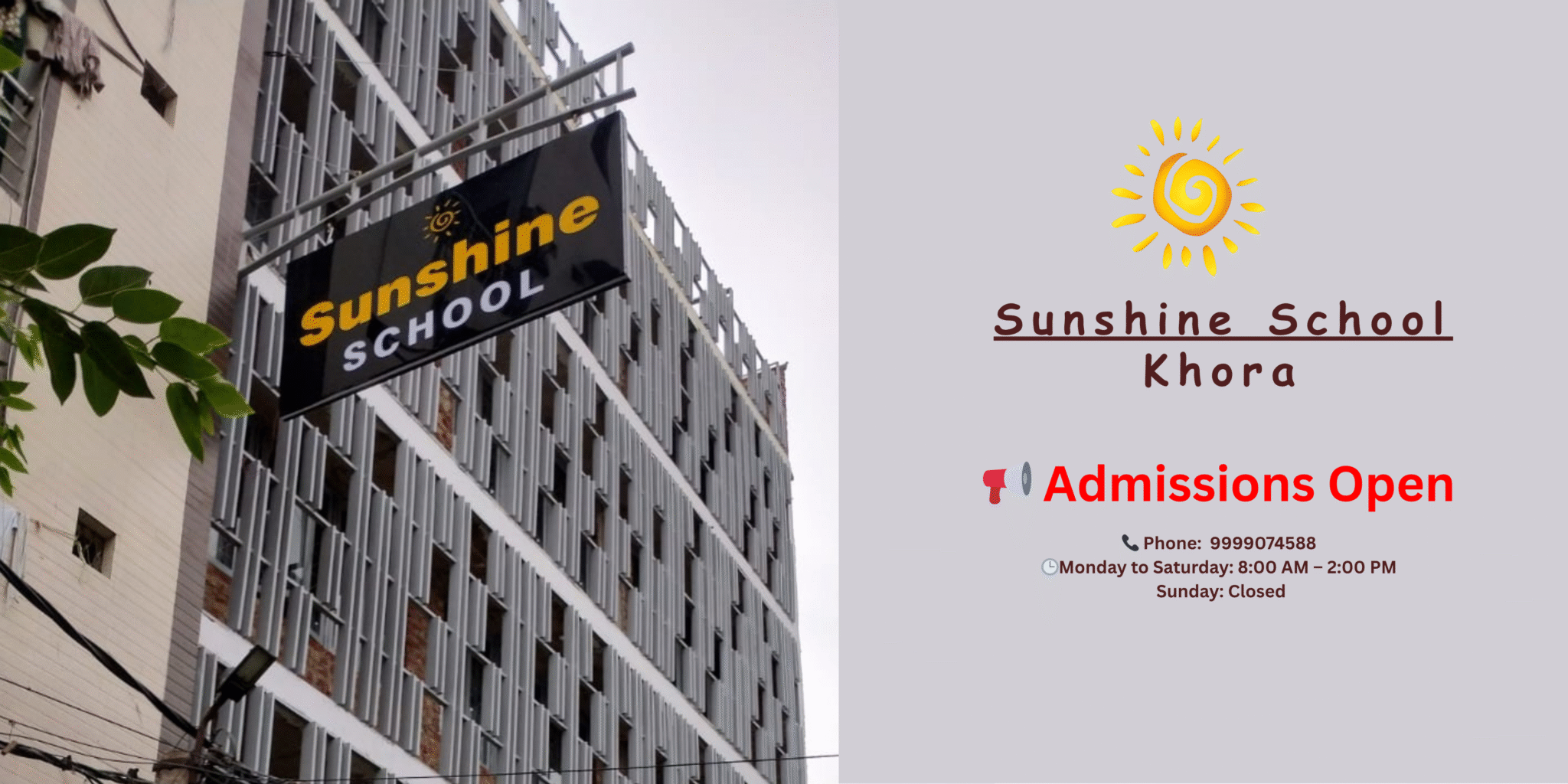 Sunshine Web Banner